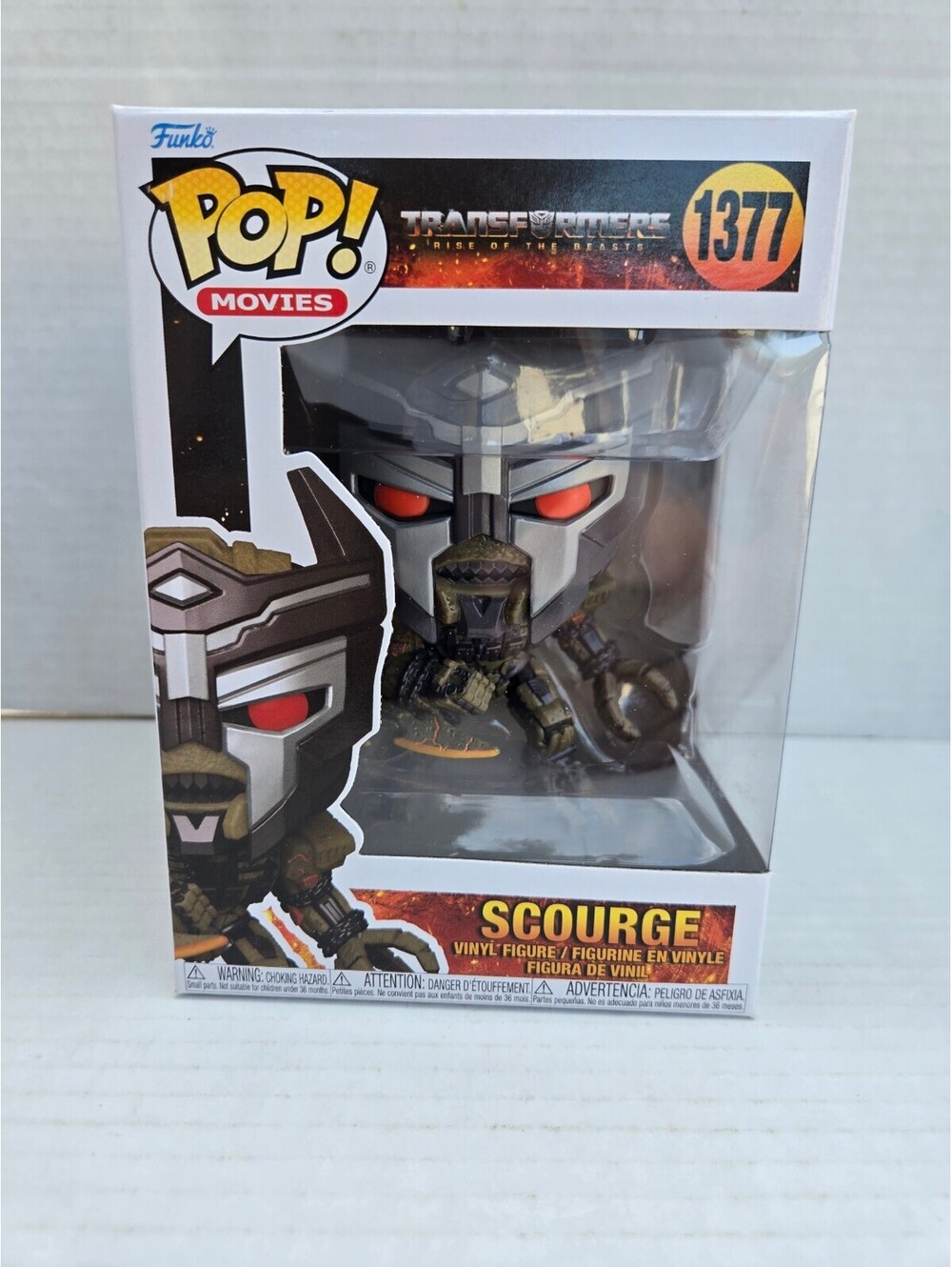 Funko Pop! Movies Transformers Rise of the Beasts Scourge Vinyl Figure #1377 - V